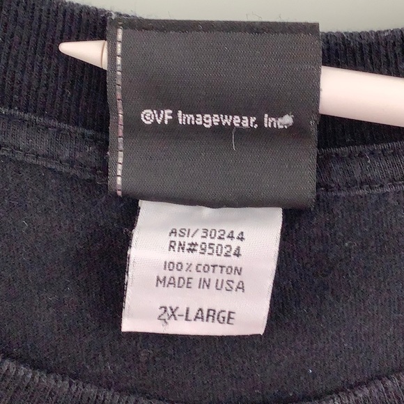 Harley Davidson Logo on fire Louisiana SS t shirt size 2X - Picture 5 of 12